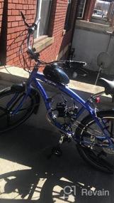 img 8 attached to Черные алюминиевые колеса CDHPOWER Mag - велосипед с бензиновым мотором 66 куб. см / 80 куб. См: улучшите свою поездку!