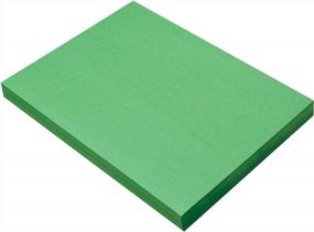 img 4 attached to Бумага для печати Prang (ранее SunWorks) - Holiday Green, 9 x 12 дюймов, 100 листов