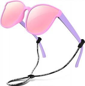 img 4 attached to Stylish And Protective RIVBOS Polarized Sunglasses For Kids - RBK002