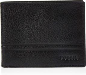 img 4 attached to 👔 Fossil Men's Flip Bifold Wallet - Enhanced Accessories for Wallets, Card Cases & Money Organizers