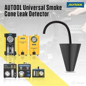 img 3 attached to 🔍 Enhanced Automotive EVAP Leak Locator Tester - Innovative Smoke Cone Leak Detector with Exhaust Intake Boot Adapter for Accurate Diagnostics