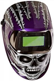 img 4 attached to Speedglas Raging Skull Welding Helmet 100 With AutoDarkening Filter 100V And Shades 8-12 For Improved SEO