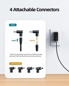 img 2 attached to 💡 Powerful 65W 45W Charger, Compatible with Asus Laptop Notebooks (Various Models Supported)