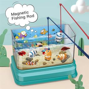 img 2 attached to 🐠 Interactive Toy Aquarium: Educational Music, Lights & Hands-On Learning - Perfect Gift for Kids