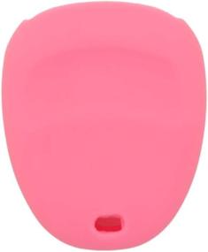 img 2 attached to SEGADEN Silicone Cover Protector Case Holder Skin Jacket for CHEVROLET BUICK CADILLAC PONTIAC OLDSMOBILE 4 Button Remote Key Fob CV4611 - Pink