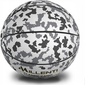 img 4 attached to Millenti Street-Wise Camo Basketballs - Colorful Outdoor-Indoor Camouflage Balls For Men, Women, Youth & Kids - 29.5" Size 7, 28.5" Size 6, 27.5" Size 5