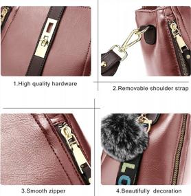 img 1 attached to Mini Crossbody Bags For Women - TcIFE Small Handbags And Purses, Shoulder Messenger Bags With Stylish Design