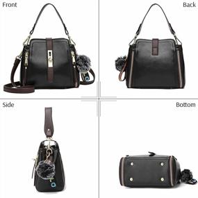 img 2 attached to Mini Crossbody Bags For Women - TcIFE Small Handbags And Purses, Shoulder Messenger Bags With Stylish Design