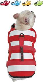 img 4 attached to Mklhgty Swimming Superior Adjustable Preserver Dogs