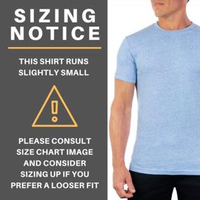 img 1 attached to CC Perfect Slim Fit T Shirts For Men Ultra Soft Fitted Crew Neck T-Shirts For Men Short Sleeve Mens Plain T Shirts