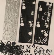 img 1 attached to DIY Metal Alphabet Cutting Dies, 26 Letters 1.2 X 1 Inch For Card Making Scrapbooking Crafts Birthday Thanksgiving Christmas review by Tamara Sanders