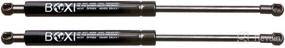 img 2 attached to 💼 BOXI Qty(2) Rear Trunk Gas Charged Lift Supports for Lexus SC430 2000-2010 Base Convertible - No Spoiler 6423,6453024052