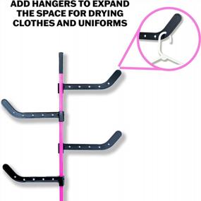 img 1 attached to Portable And Efficient: Dry Your Hockey Gear With Our Wraparound Stick Drying Rack