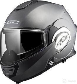 img 2 attached to LS2 Helmets Unisex Adult Motorcycle Titanium