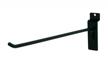 50 pack 10" black slatwall peg hooks - perfect for 3” on center slatwall & grid panels | metal display hooks for retail, convenience & thrift stores logo