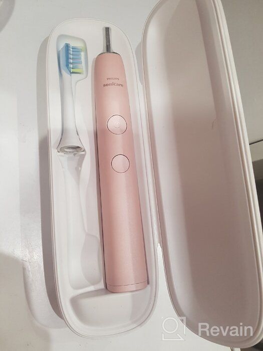 img 2 attached to Philips Sonicare DiamondClean 9000 HX9911 sonic toothbrush, pink review by Ada Atusia