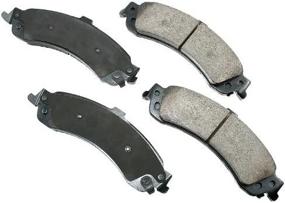 img 3 attached to Akebono ACT834 Proact Ultra Premium Ceramic Brake Pad Set