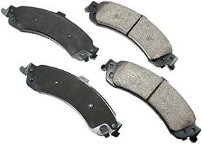 img 2 attached to Akebono ACT834 Proact Ultra Premium Ceramic Brake Pad Set