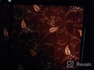 картинка 1 прикреплена к отзыву Преобразуйте свою комнату с помощью черного оконного пленочного полотна с цветочным рисунком VELIMAX: полное блокирование света, управление теплом, статическое приклеивание декора - 17.7"X78.7". от Robert Johnson