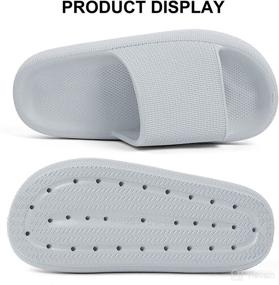 img 2 attached to 👞 Non-Slip Outdoor Footwear: Men's Slippers for Enhanced Safety - Perfect for Hand, Foot, and Nail Care - Tools & Accessories