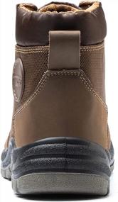 img 2 attached to Steel Toe Work Safety Boots, Puncture-Resistant Industrial Construction Sneaker - ORISTACO