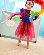картинка 1 прикреплена к отзыву Украсьте свою маленькую принцессу стильной одеждой TTYAOVO с длинным рукавом и сочетанием цветов. от Monica Williams
