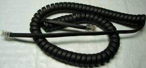 img 2 attached to Polycom VVX Series 9-Foot Black Handset Cord - Brand New in Sealed Packaging