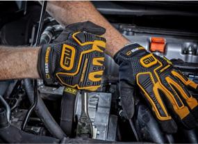 img 1 attached to Extra Large GEARWRENCH Heavy Impact Work Gloves - Optimized For High Performance - Model 86988
