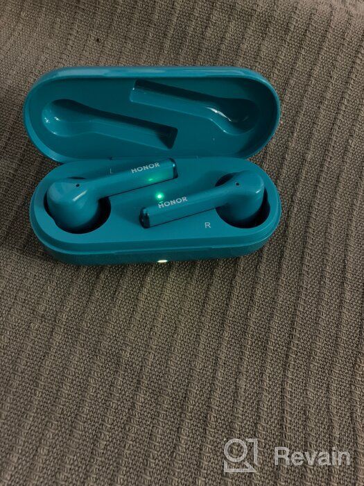 img 1 attached to Honor Magic Earbuds: Waterproof Wireless Bluetooth Earphones with Case for iOS and Android Devices (Blue) review by Anastazja Woitiul ᠌