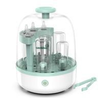 🍼 bottle sterilizer: fast and efficient sanitizer for baby bottles, pacifiers, breast pumps – high capacity, 99.99% clean in 8 minutes logo