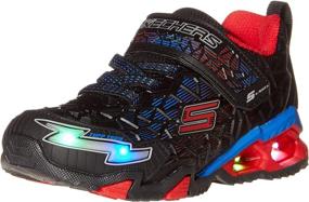 img 4 attached to Skechers Lighs Спортивные кроссовки с LED для мальчиков: кроссовки