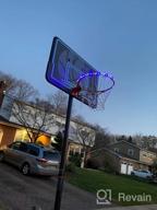 img 1 attached to Play Ball All Night With WETONG Solar-Powered LED Basketball Hoop Lights review by Cedric Edwards