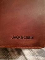 img 1 attached to 🧳 Jack&Chris Slim Leather Zipper Card Wallet MBNM026 for Credit Card Organization and Storage review by Jeffrey Shatzel