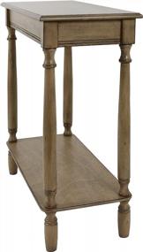 img 1 attached to 🪑 Décor Therapy Sahara Console Table