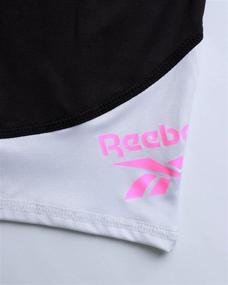 img 2 attached to Reebok Girls Workout Shorts Performance Girls' Clothing : Active