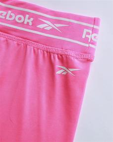 img 3 attached to Reebok Girls Workout Shorts Performance Girls' Clothing : Active