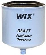 🔍 wix filters 33417: heavy-duty spin-on fuel water separator (pack of 1) - top quality solution for optimal engine performance logo