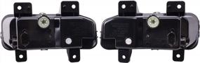 img 1 attached to 2020-2021 Dodge Ram 2500 Front Bumper Fog Light Kit With Bracket, Wires & Switch - MotorFansClub