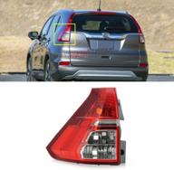 upgrade your honda cr-v with motorfansclub tail light brake rear lamp left side logo