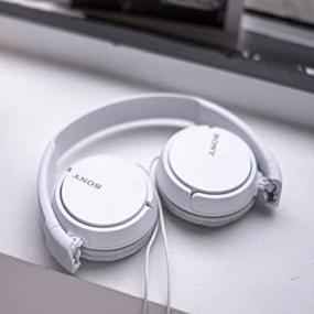 img 4 attached to 🎧 SONY Over On Ear Best Stereo Extra Bass Portable Headphones Headset (White) for Apple iPhone iPod / Samsung Galaxy / mp3 Player / 3.5mm Jack Plug Cell Phone