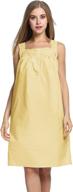 hotouch womens cotton sleeveless nightgown women's clothing ~ lingerie, sleep & lounge logo