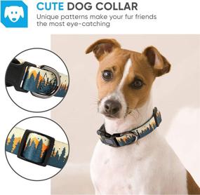 img 3 attached to Timos Floral Collar Collars Locking Dogs