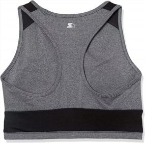 img 1 attached to Women'S Medium Impact Longline Sports Bra With Cups, Built-In Bra Support, Amazon Exclusive
