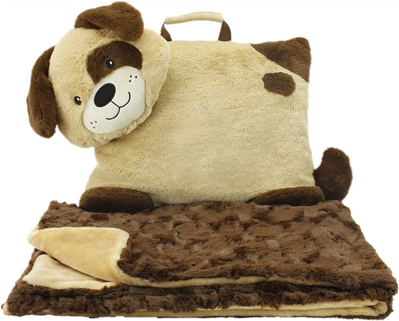animal adventure character stow n throw blanket 로고