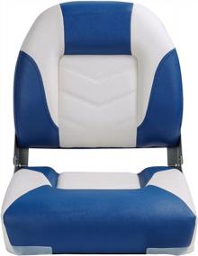 img 3 attached to NORTHCAPTAIN Marine Low/High Back Folding Fishing Boat Seat