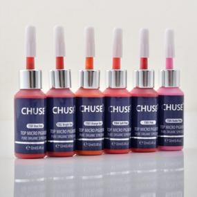 img 1 attached to 12Ml Real Red DermaTest Top Micro Pigment Cosmetic Color Permanent Makeup Tattoo Ink - SGS Certified (CHUSE T301)