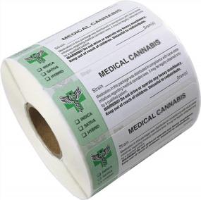 img 4 attached to Stay Compliant With FirstZi'S 1000 Universal California Medical Warning Labels In 1 Roll