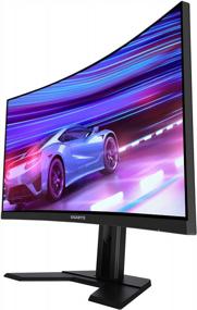 img 2 attached to Experience Seamless Visuals with GIGABYTE Response FreeSync 27 Monitor - G27QC-SA: Curved, 165Hz, 2560X1440P, HDR & Flicker-Free Technology.