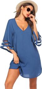 img 4 attached to 👙 Chic and Versatile Ekouaer Women's Swimwear Beachwear Coverups - The Ultimate Collection of Swimsuits & Cover Ups for Women