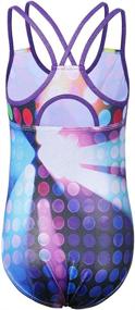 img 3 attached to TFJH Leotards Gymnastics Athletic Dancewear Girls' Clothing ~ Active